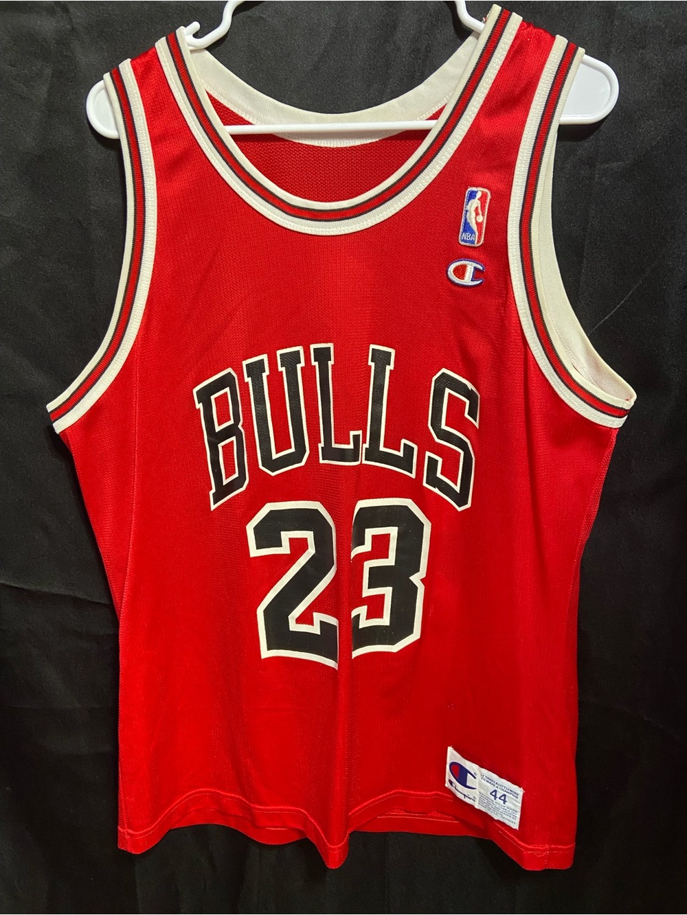 Chicago Bulls Michael Jordan Champion Basketball Jersey